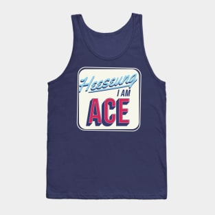 Enhypen Heeseung Ace engene typography | Morcaworks Tank Top